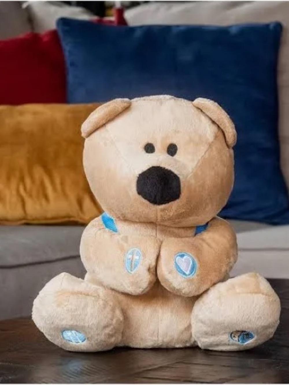 Jesus Brown Prayer Teddy Bear Soft Toy for Kids